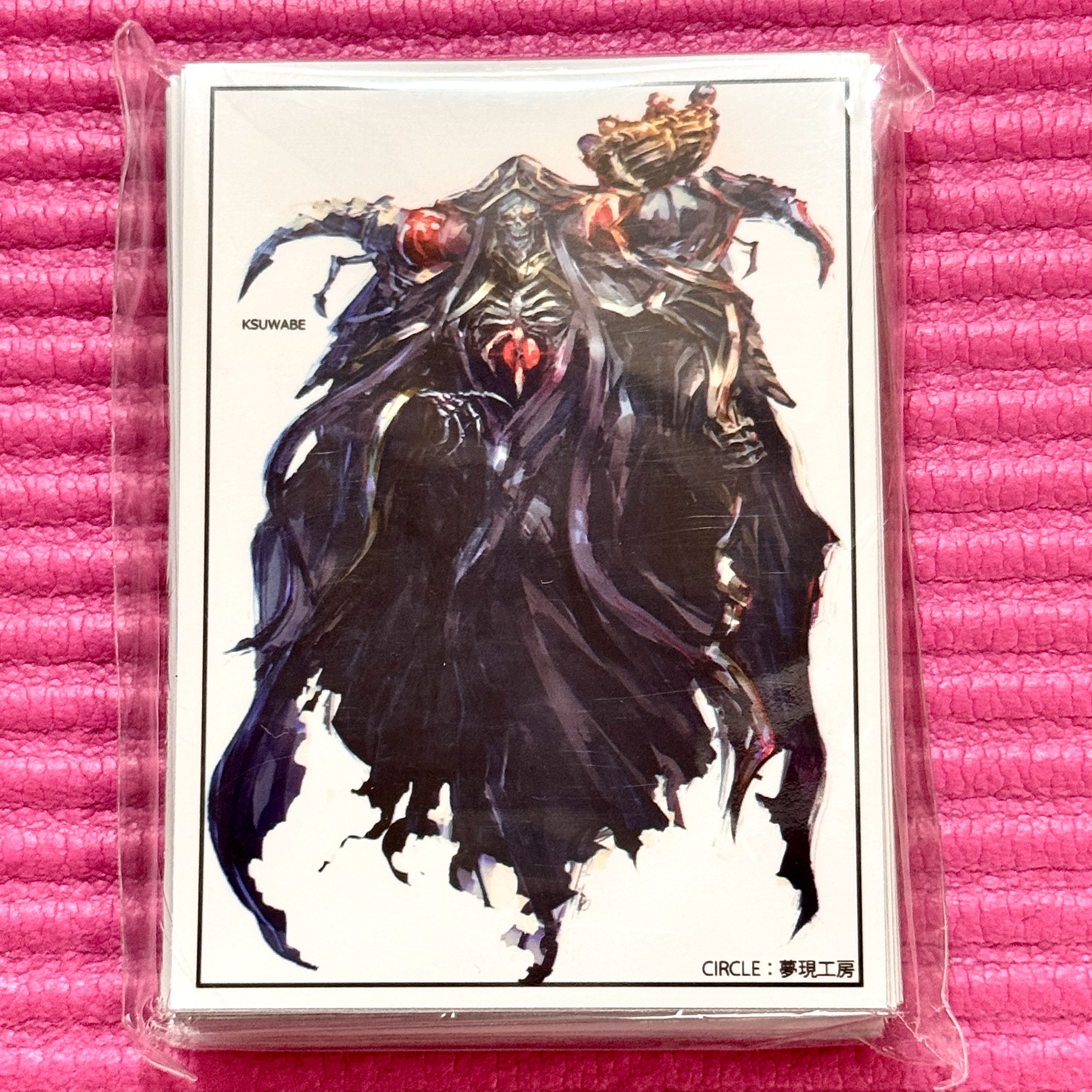 Overlord Obaro Ainz Yumegen Kobo Character Sleeve Deck Shield