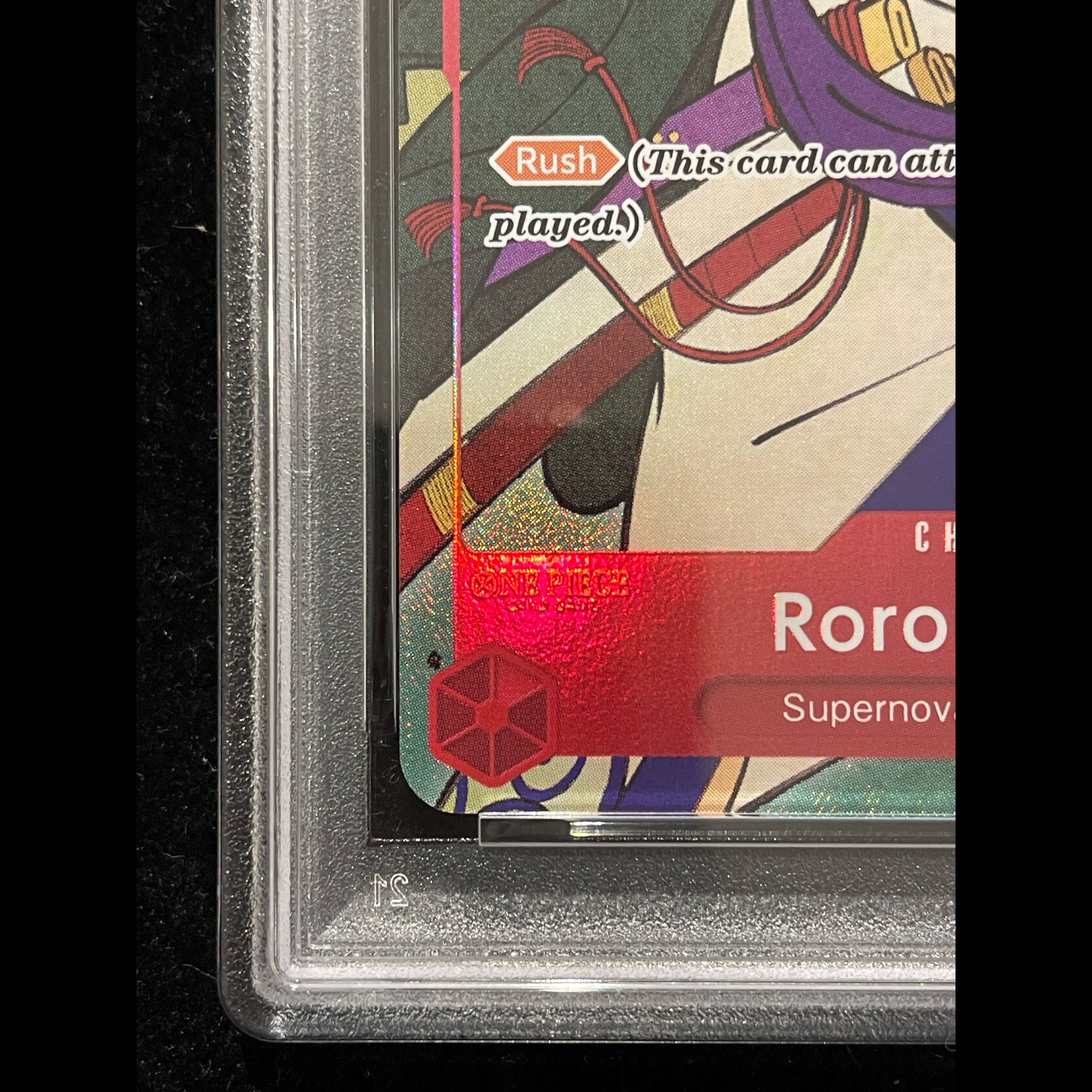 【PSA10】ロロノア・ゾロ 1st anniversary set 英語版 SR OP01-025 1枚