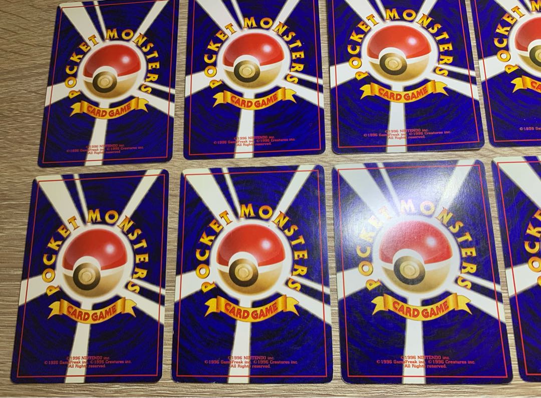 R-Dan (Rockettes) & Bad Series Set - Pokémon Cards Old Back