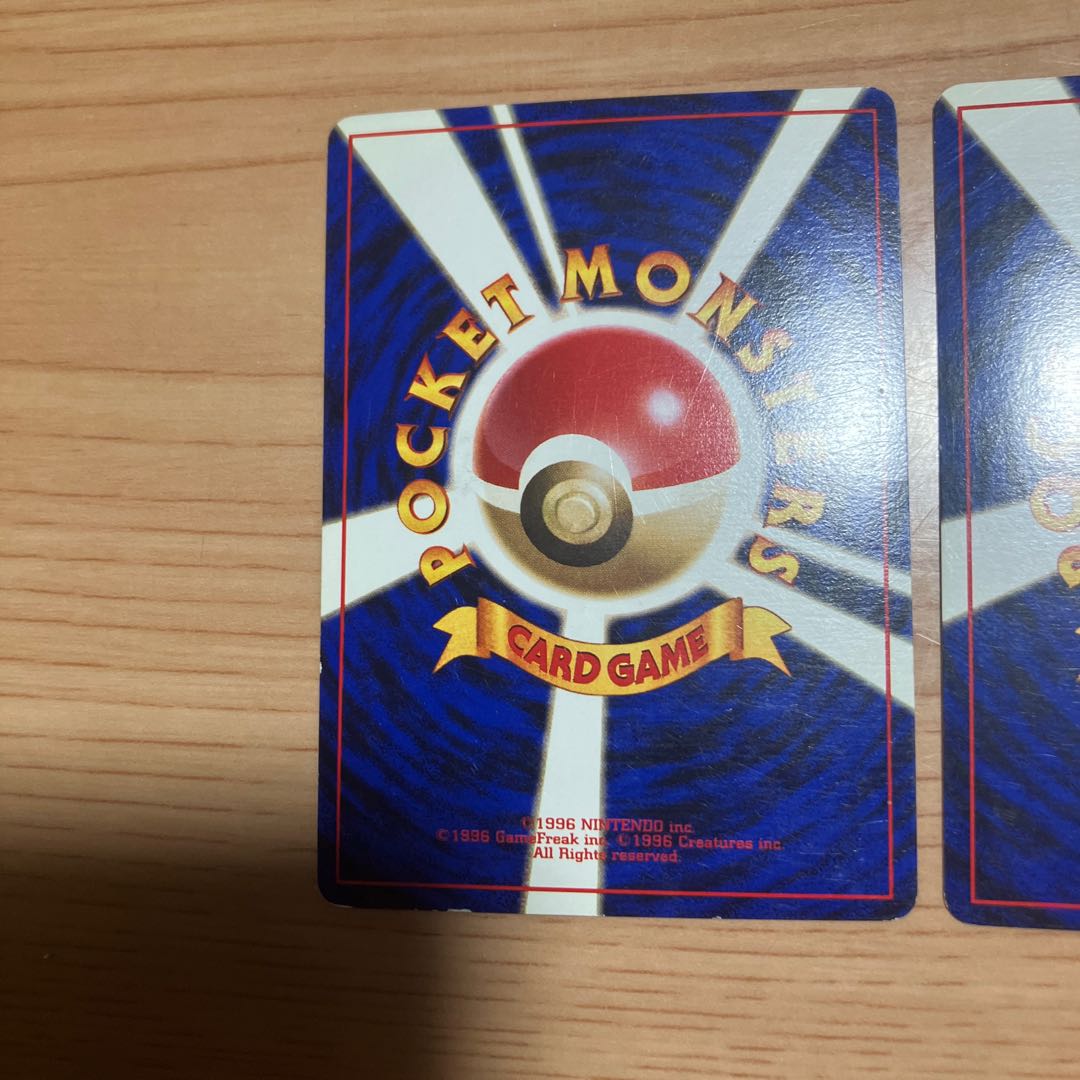 [Condition] B: Pokémon Card, Natsume, Old Back Design, 2 cards 2枚