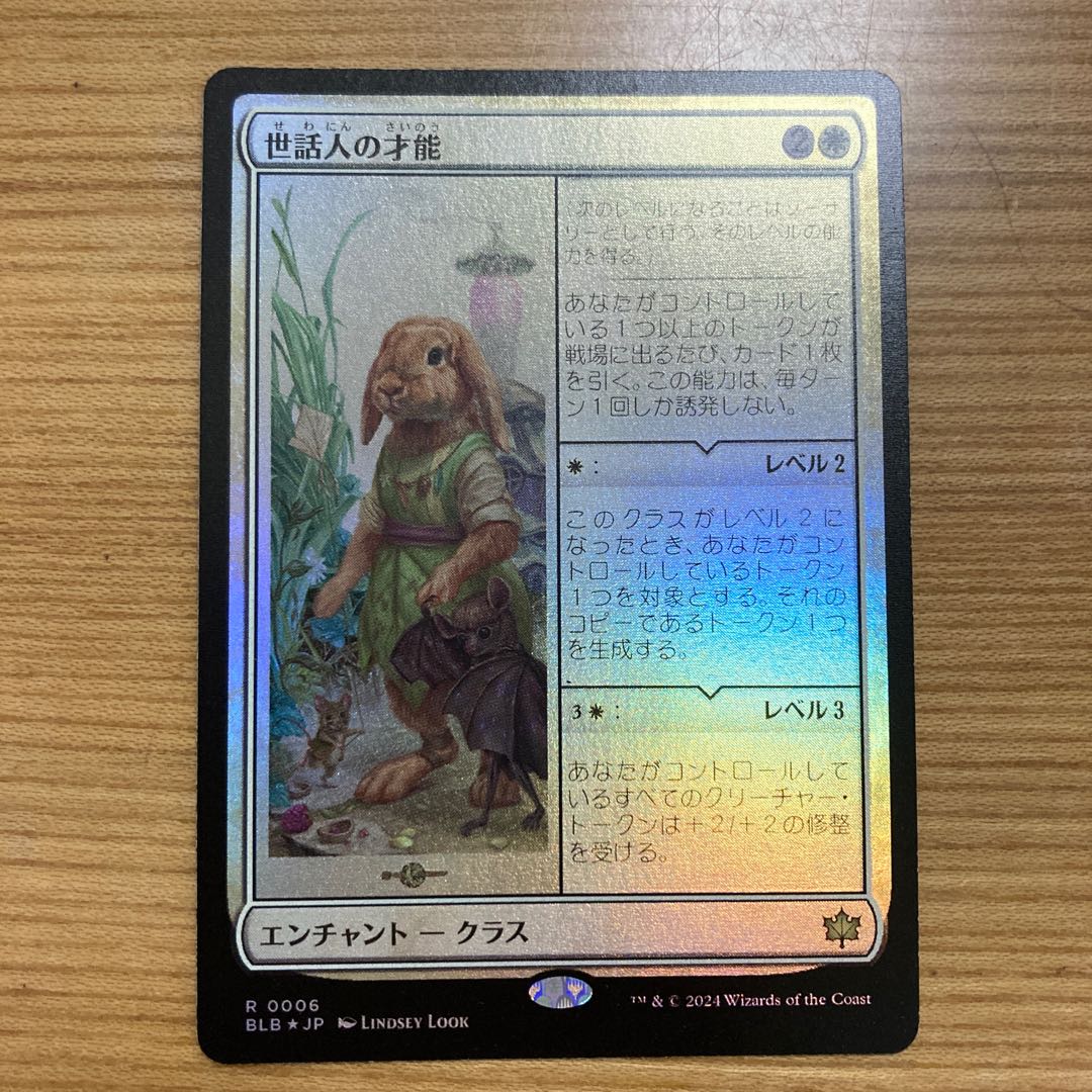 Wrangle people's talents foil 1枚