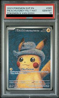 PSA10] Pikachu Van Gogh Promo, Opened PROMO 085/SVP 1枚