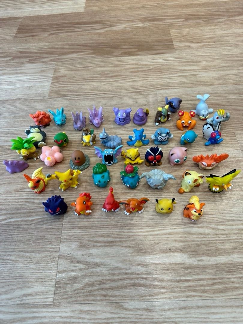 【中古品】ポケモン　指人形　41個　レトロ　サプライ品　ポケットモンスター