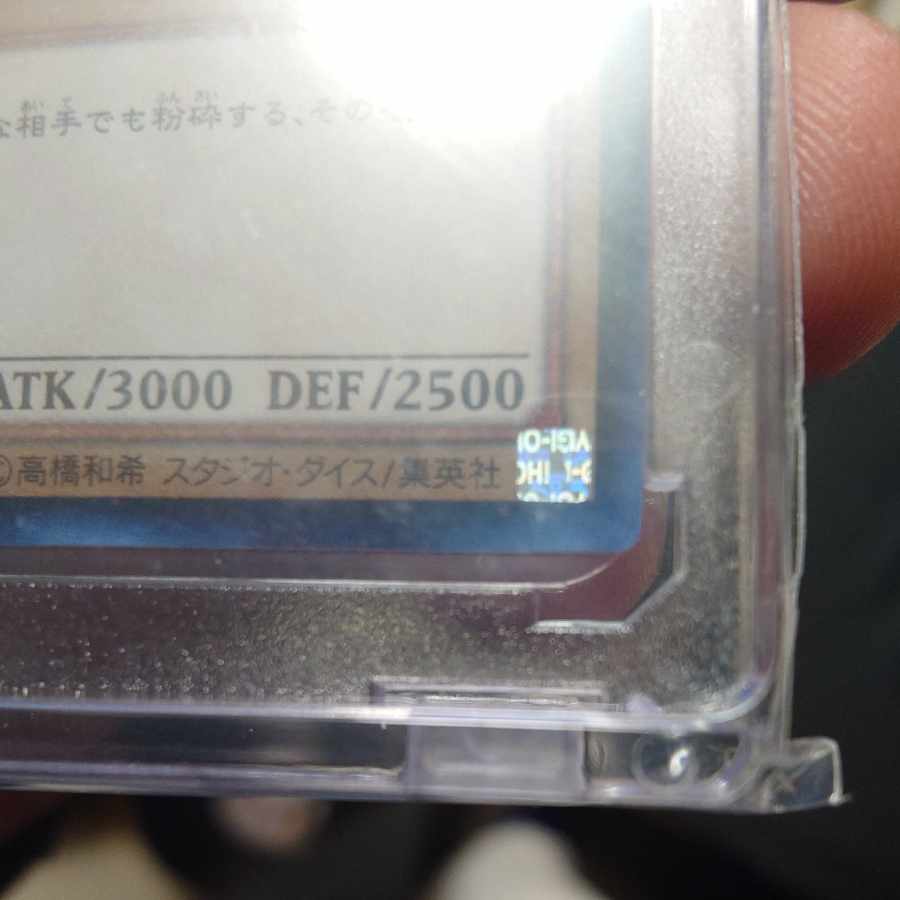 ﾌﾞﾙｰｱｲｽﾞ秘蔵レア　#ホロ2重エラー #特殊エラー 1枚