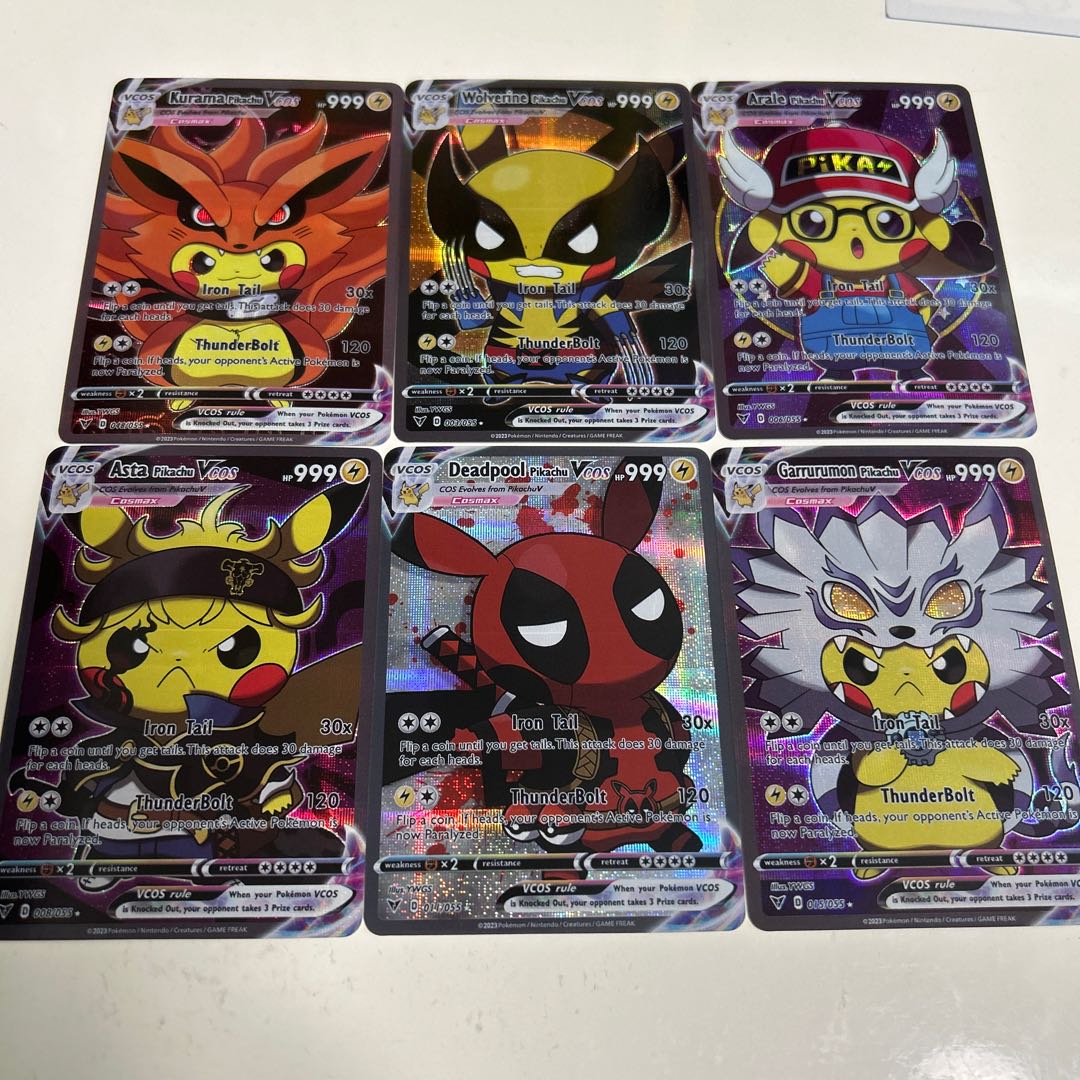 コスチュームピカチュウ  海外版 1枚