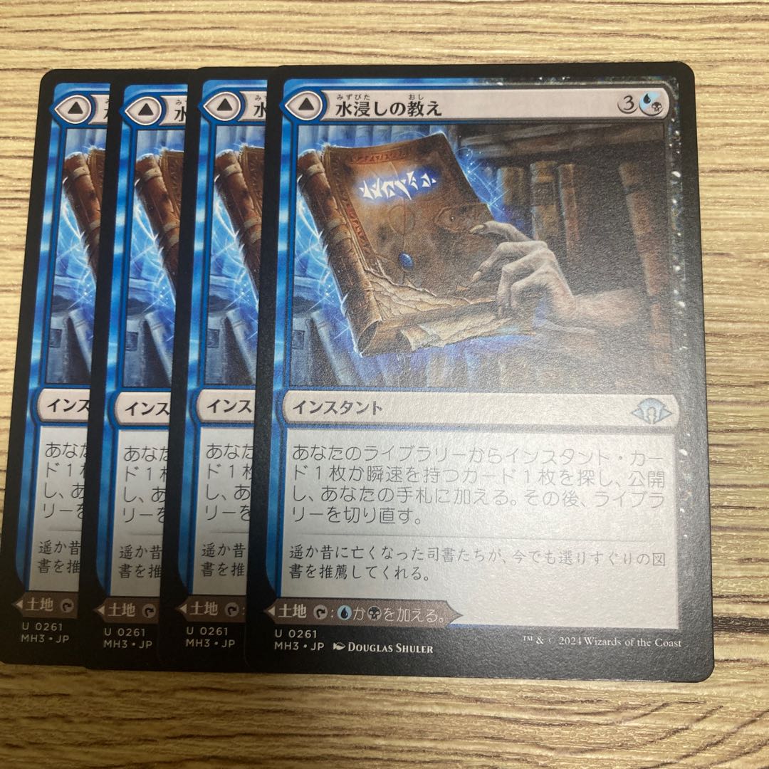 Waterlogged Teachings/Inundated Archive: 4 copies 4枚