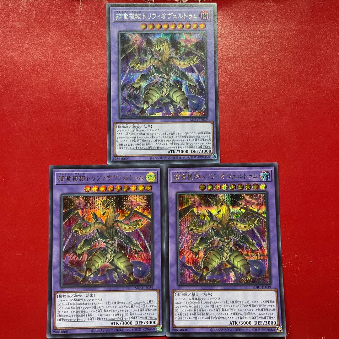 Arv Atg Ao 捕食植物トリフィオヴェルトゥム シークレットレア JP039 1枚