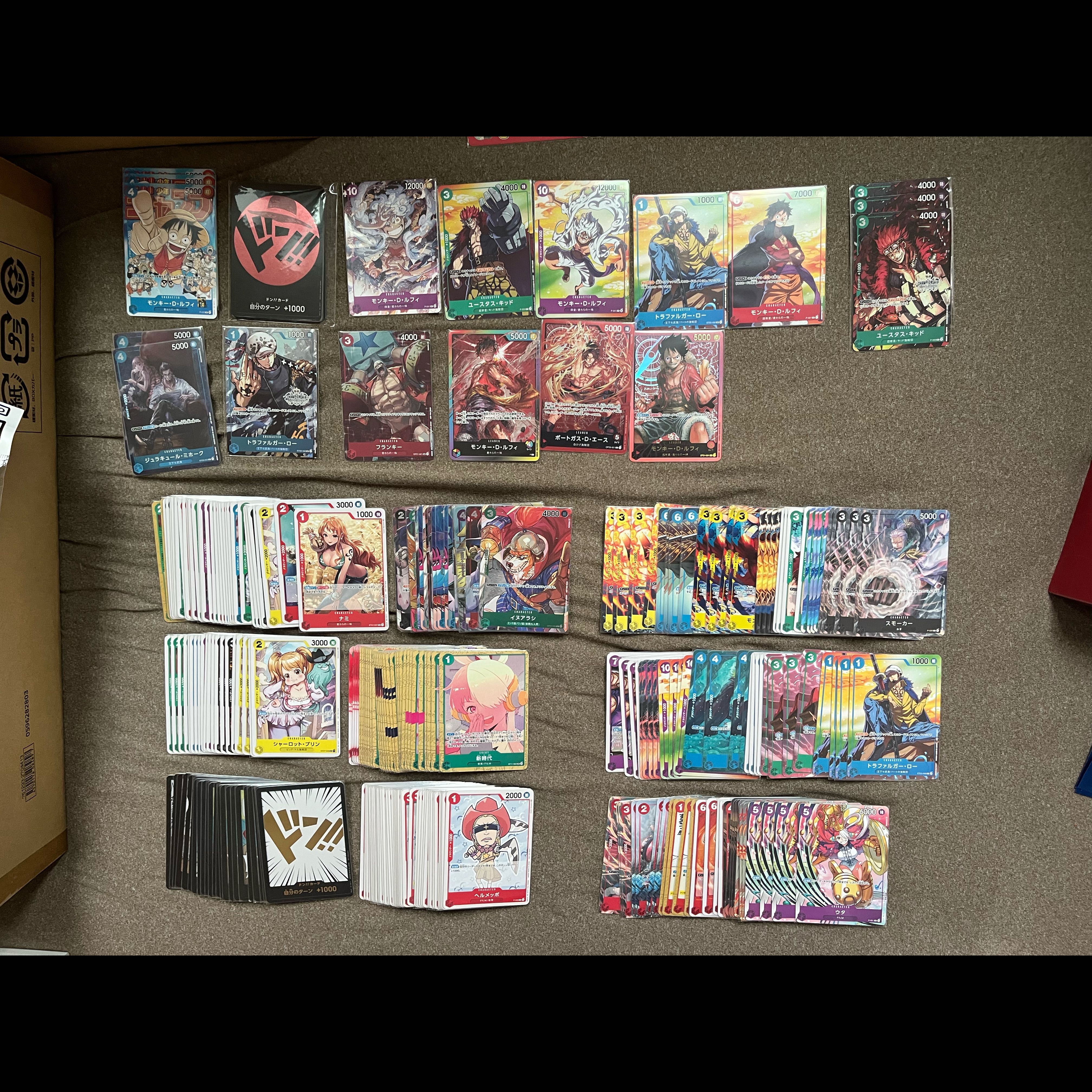 [ONE PIECE Card: Bulk Sale of Retired Items] Lots of Limited Editions, Promos, Regafigs, and CS Sets