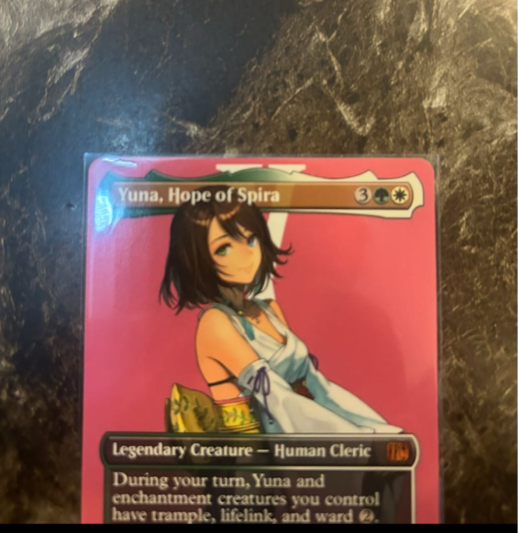 mtg ff スピラの希望、ユウナ foil MTG FF スピラの希望、ユウナ foil 神話レア M 0404 FFX