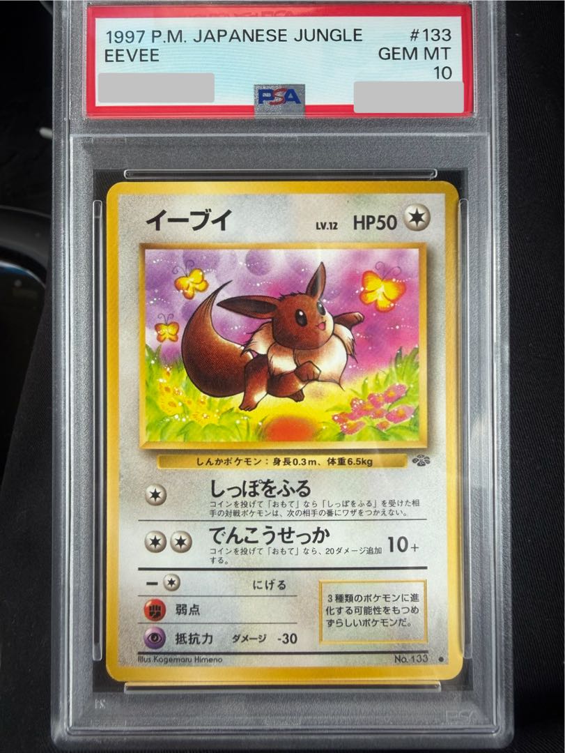 【PSA10】イーブイ 旧裏 No.133 ジャングル 1枚