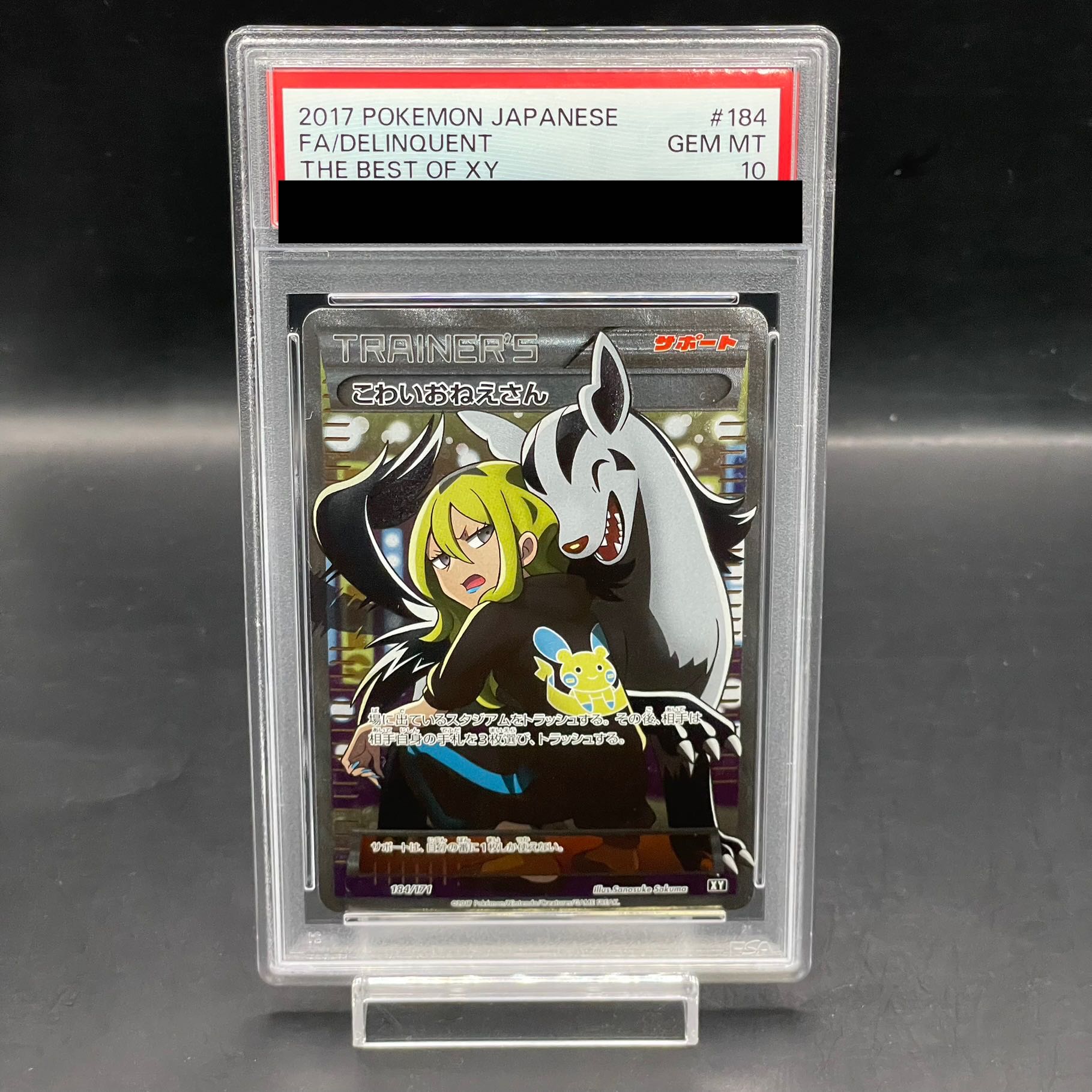 PSA10] Delinquent (SR specs) 184/171 1枚