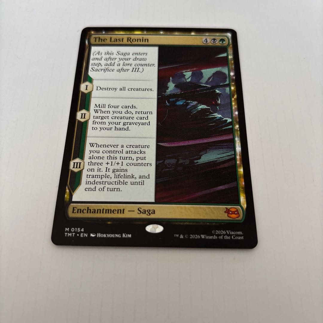 英語版 ラスト・ローニン 神話レア 154/0 1枚