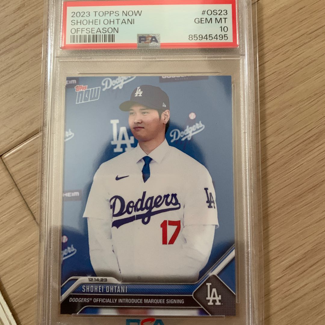 大谷翔平　topps now psa10