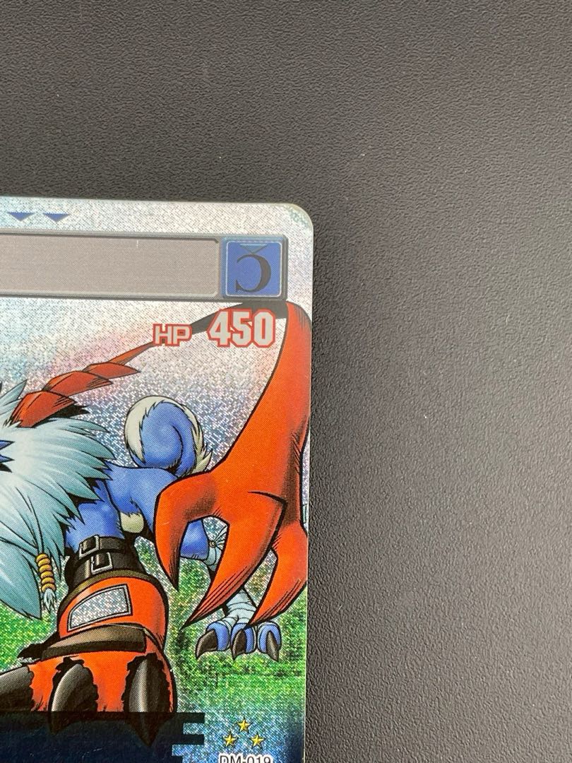 Used】Dejimon Gaogamon DM-019 old Digimon card Digital Monster Trekkie BANDAI 2006 Kira Card Game