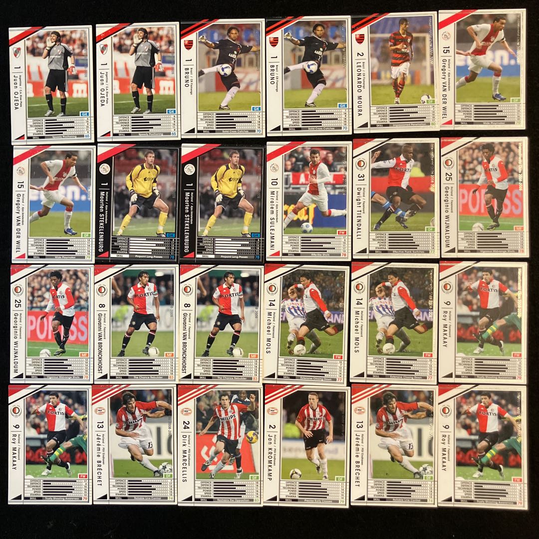 Condition B] WCCF Soccer Cards, 96 cards, A-8 1枚