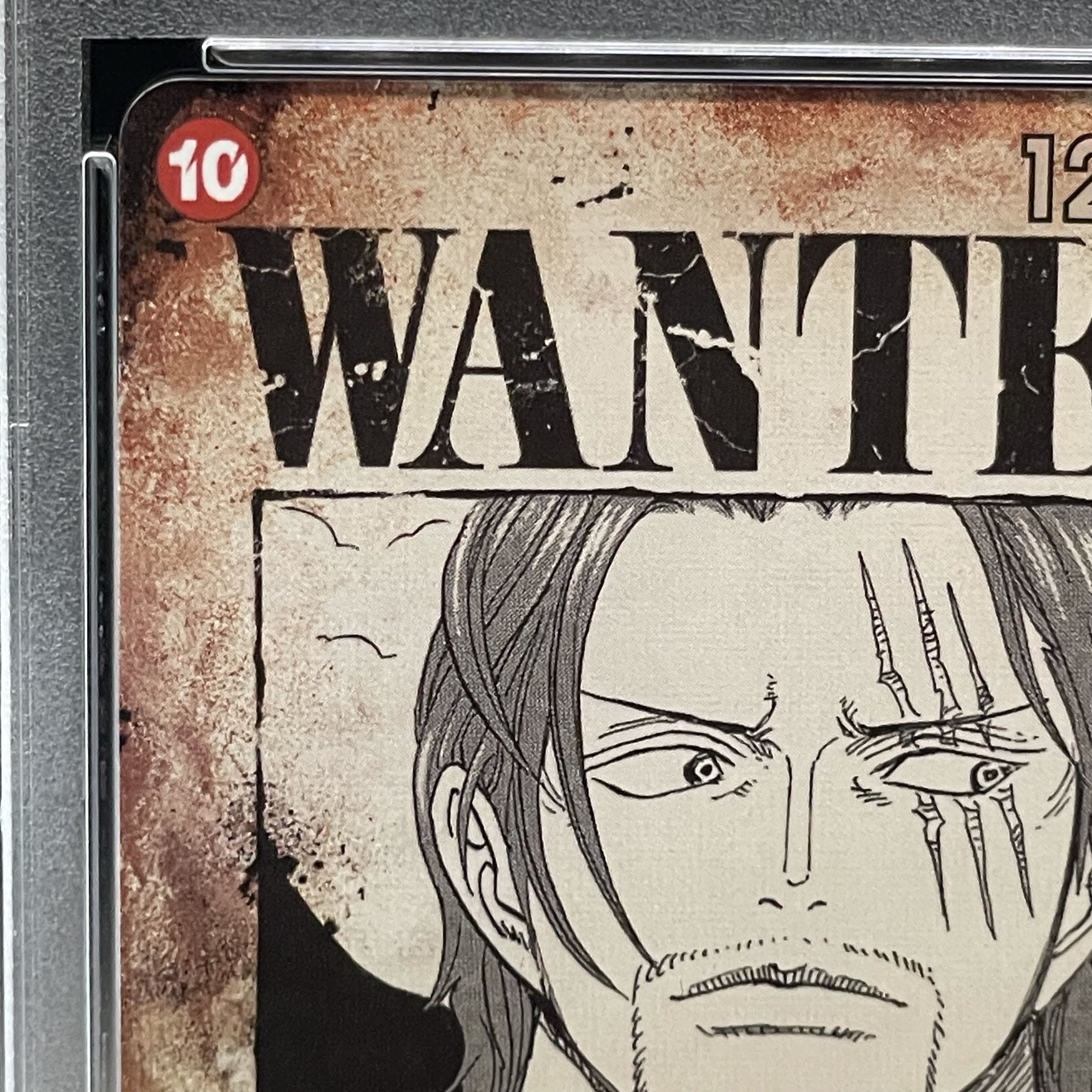 PSA10】シャンクス(パラレル)(手配書) SP OP09-004