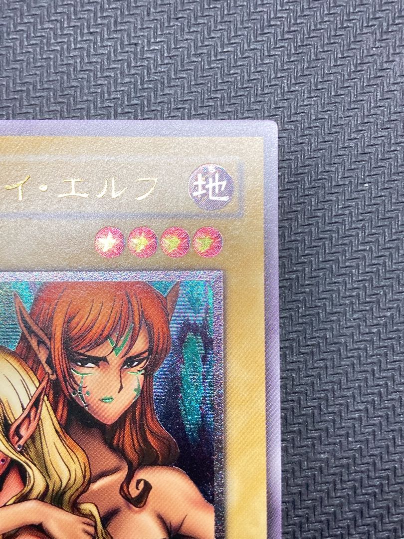 【極美品、マグネットローダー付】ヂェミナイエルフ　レリーフ　遊戯王カード