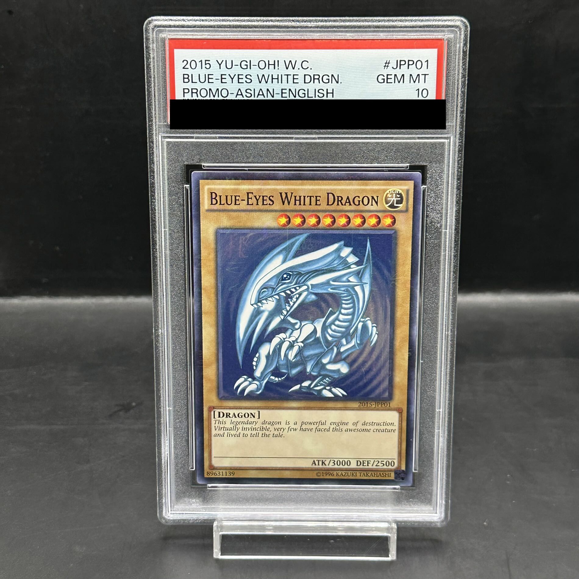 【PSA10】青眼の白龍 [ミレニアム] {2015-JPP01} 1枚