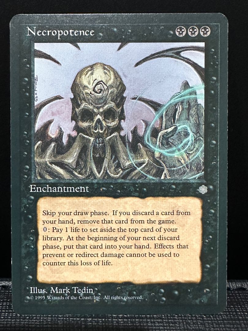 MtG] Necropotence ICE black frame