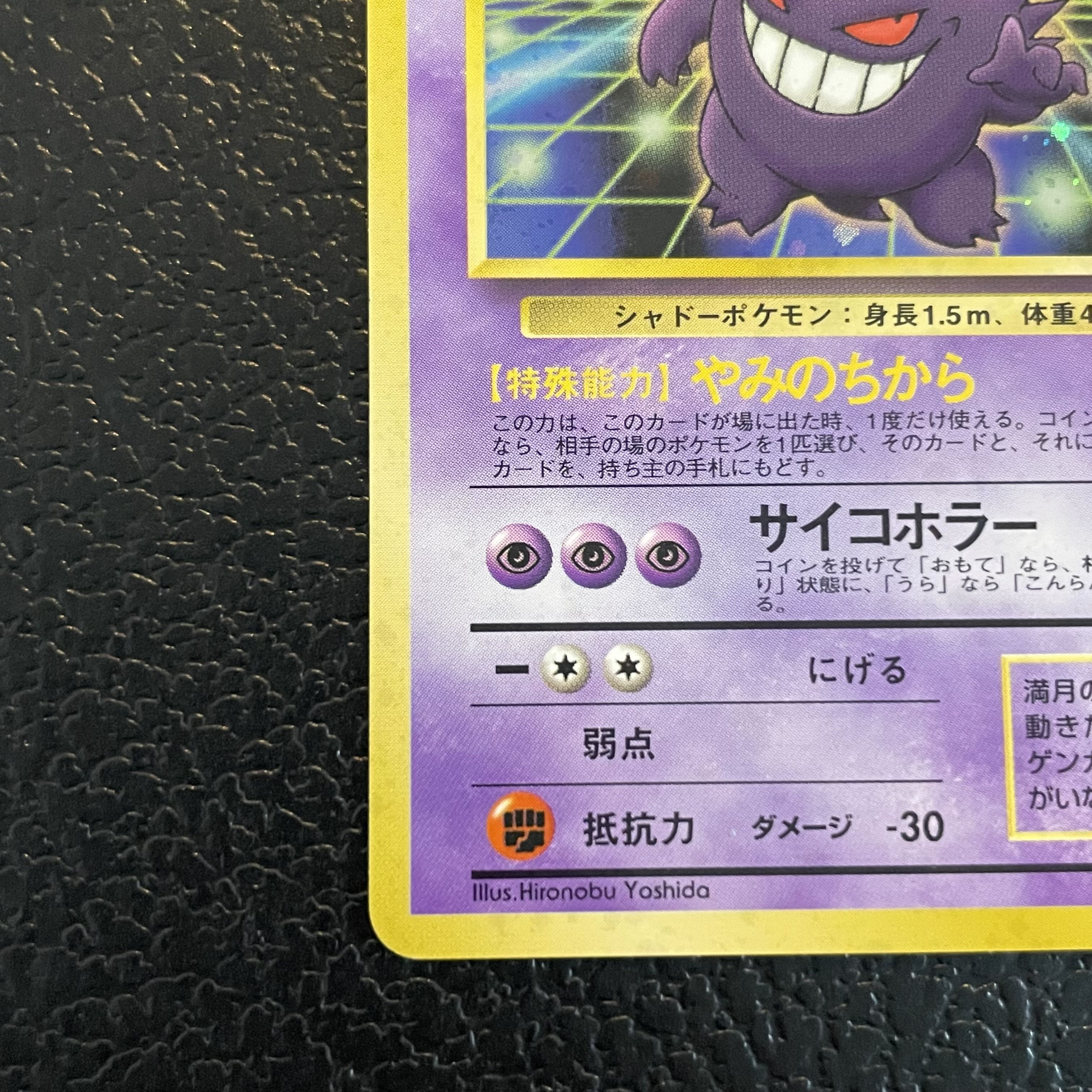 ゲンガー 通信進化キャンペーン 旧裏 PROMO 1枚