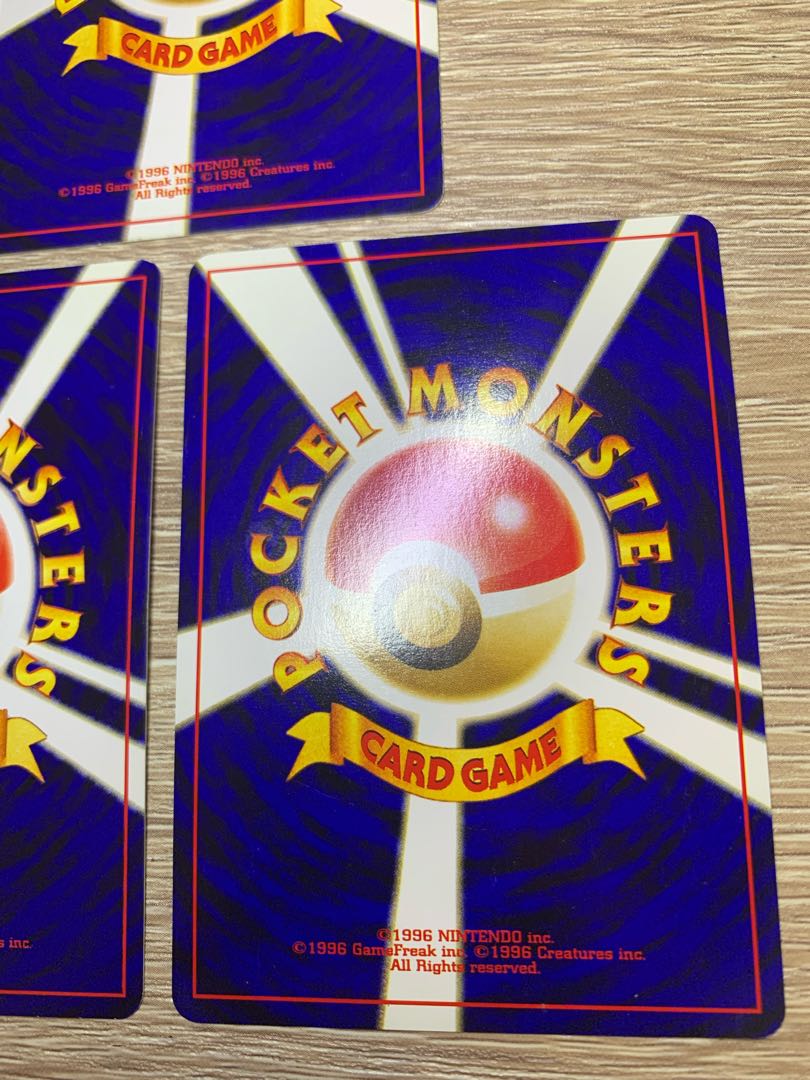 Neo series ground type/kira card complete set Pokémon cards old back