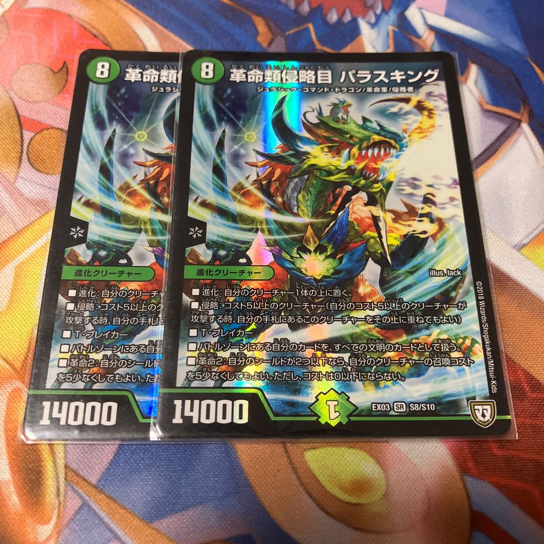 革命類侵略目 パラスキング SR S8/S10 2枚