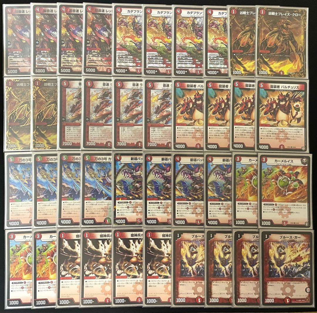 デュエマ　赤単eスポーツ　速攻　優勝デッキ