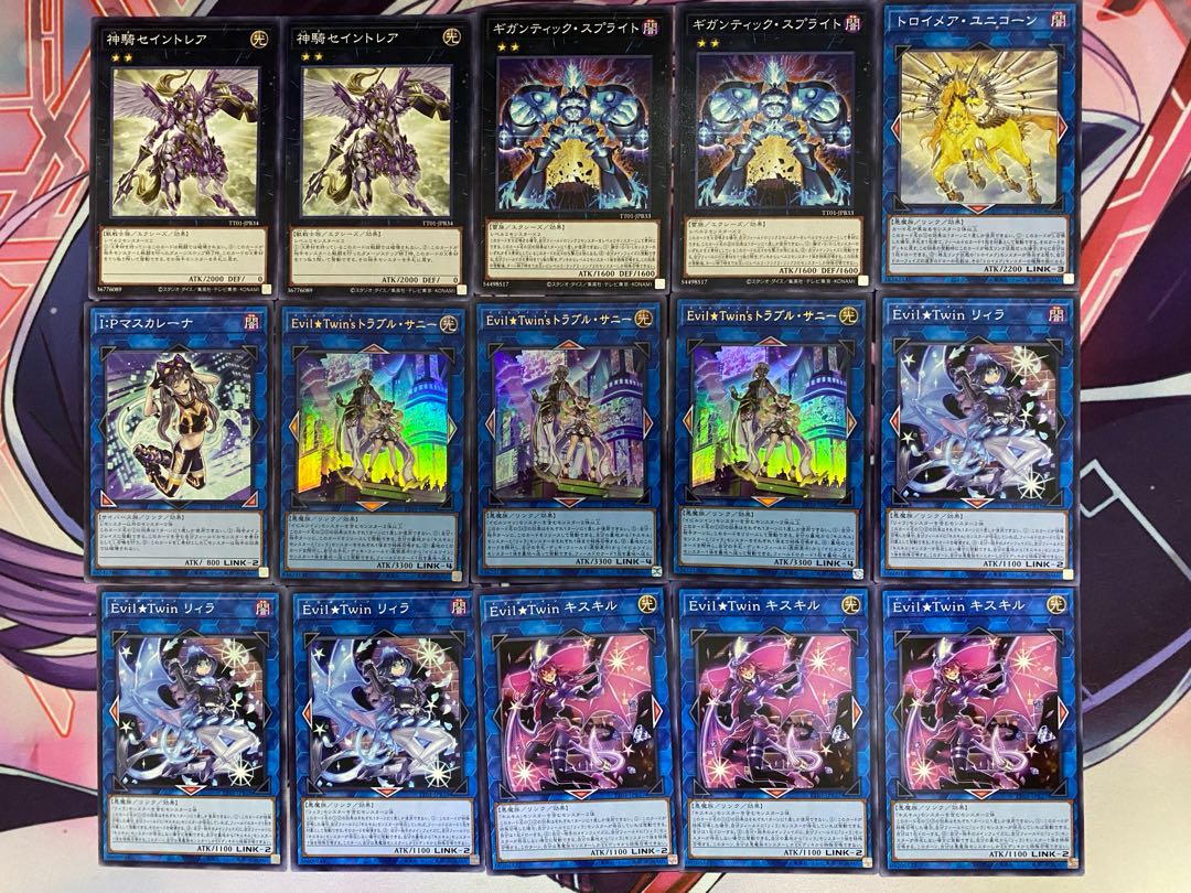 Yu-Gi-Oh Sprite Evil☆Twin Full Scale Preconstructed Deck