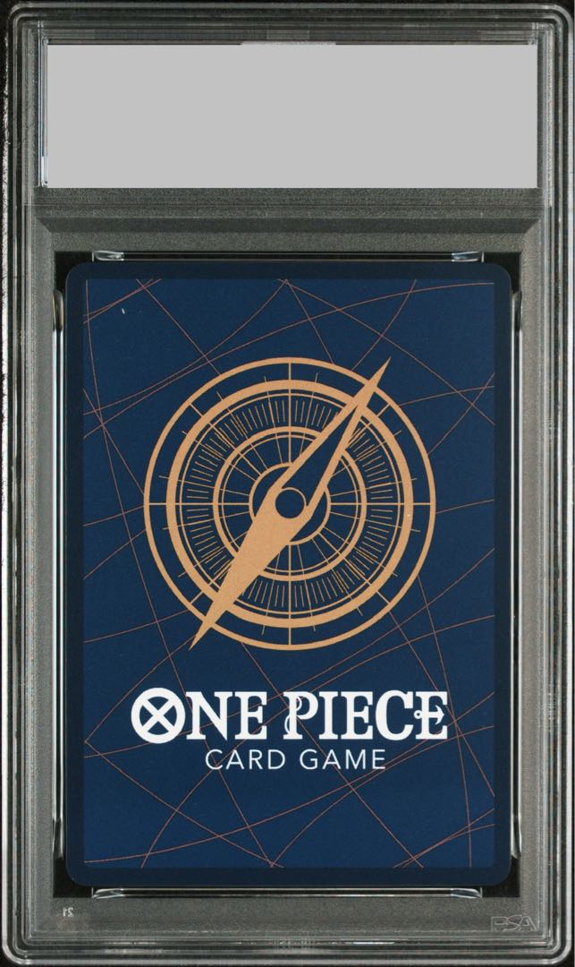 【PSA10】モンキー・D・ルフィ(パラレル)(銀パラレル・銀背景) P-SEC OP05-119 1枚