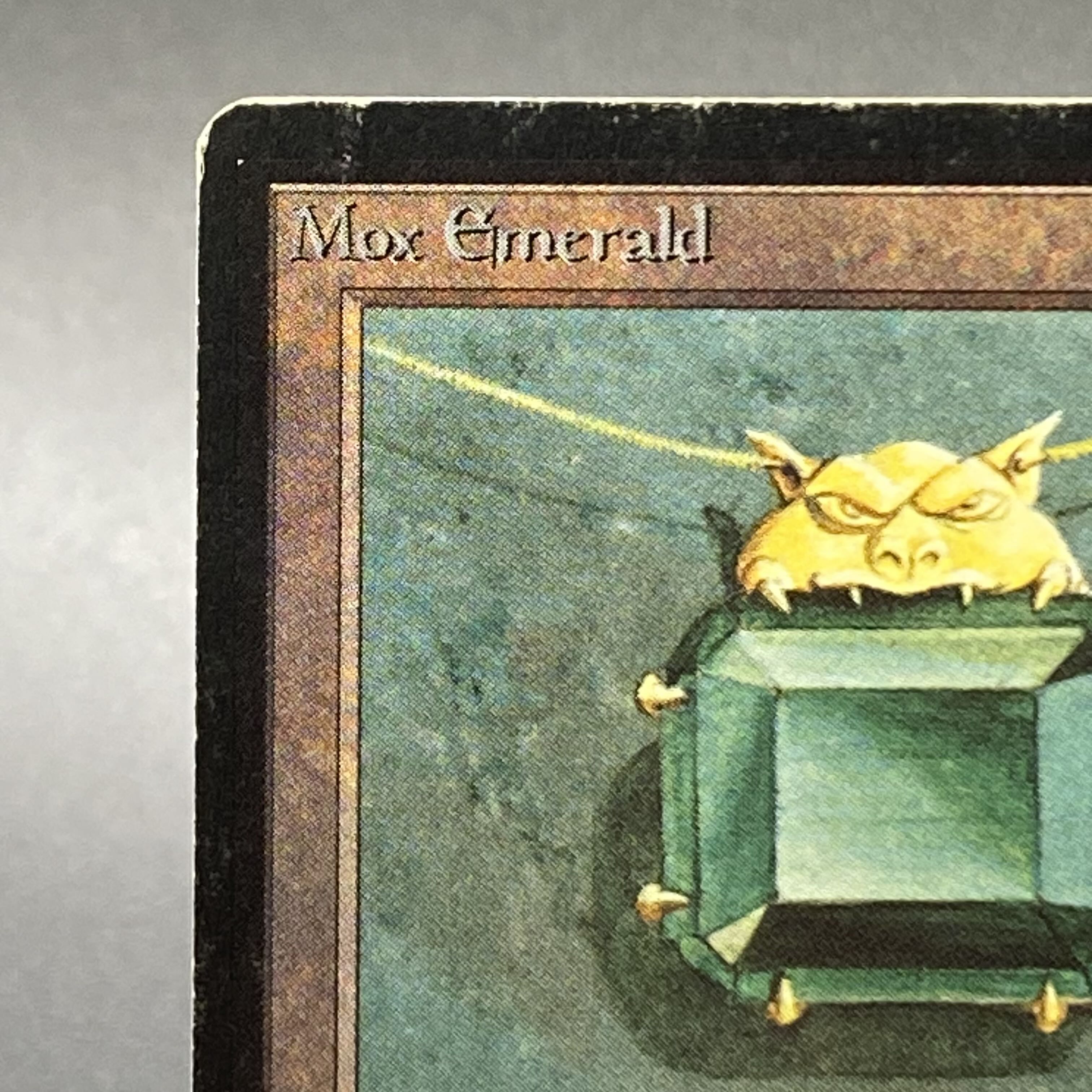 Mox Emerald rare beta signed