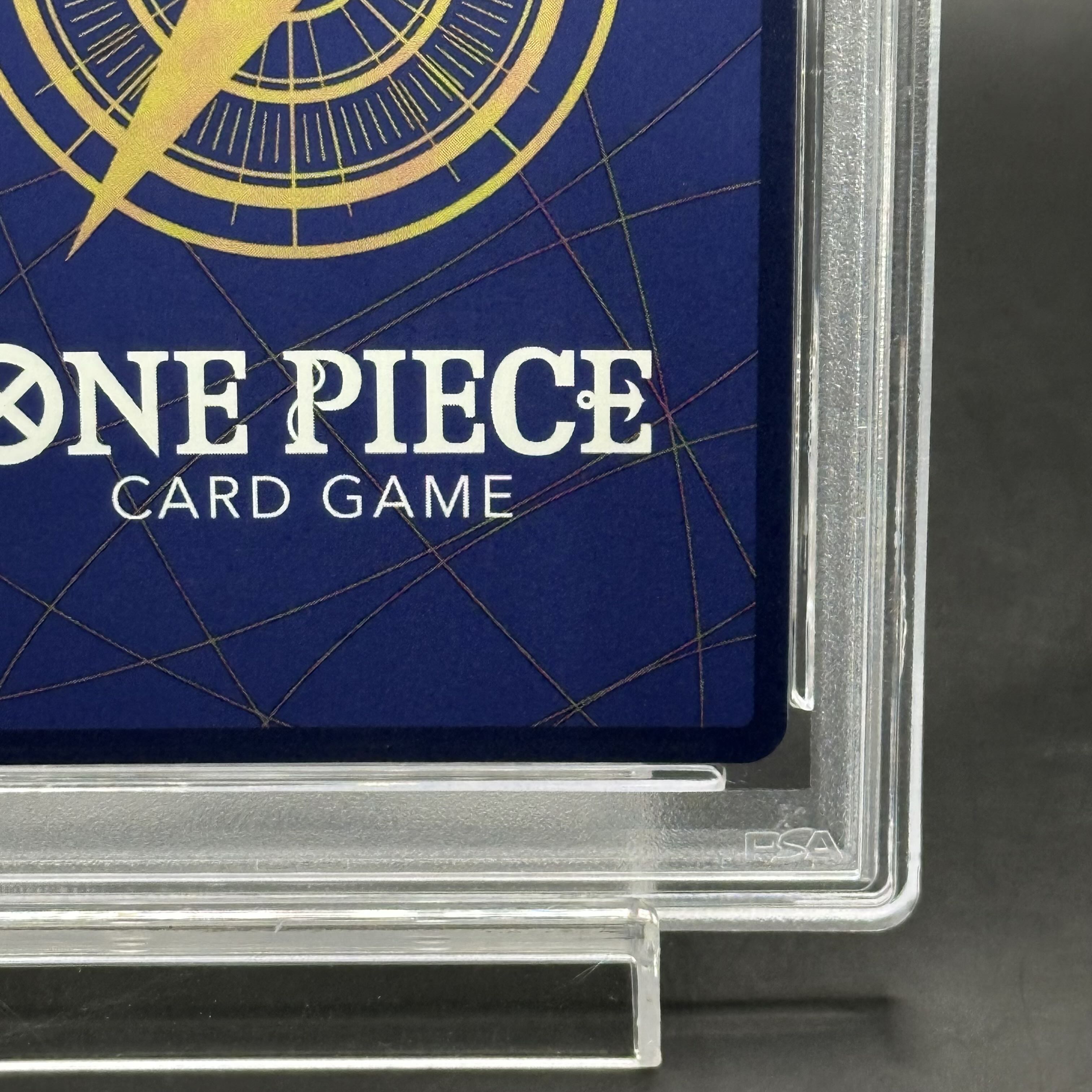 【PSA10】トラファルガー・ロー(パラレル)(スーパーパラレル)(コミックパラレル・コミパラ・漫画背景) P-SEC OP10-119