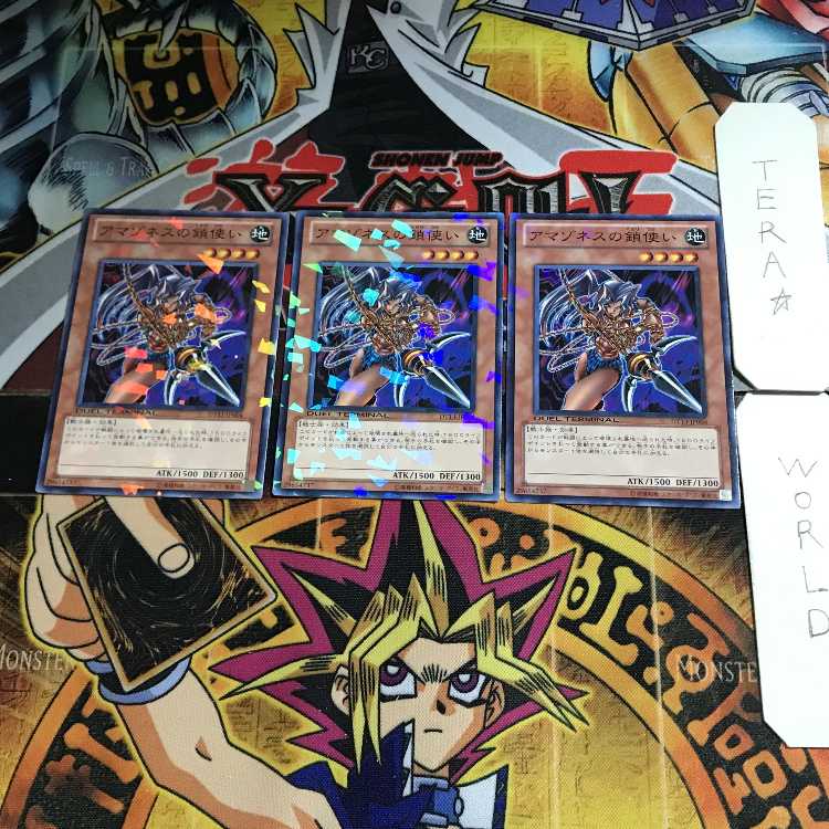 Amazoness Chain Master DT13 1 Duel Terminal Set of 3 Tera
