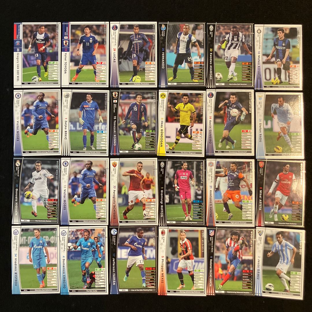 Condition B] WCCF Soccer Cards 96 cards A-7 1枚