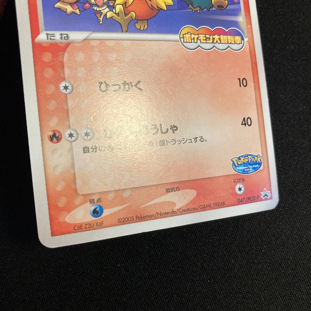 a52 Torchic from PokéPark 047\PCG-P Promo Pokémon Ferris Wheel Pokémon TreTre Slightly Worn 1枚