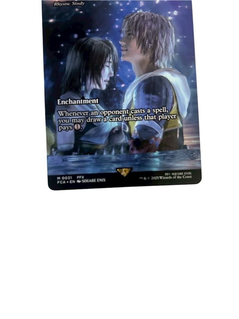 MTG Stay with me  最後まで・・・英語版 FF10 ユウナ ティーダ 英語 リスティックの研究  1枚