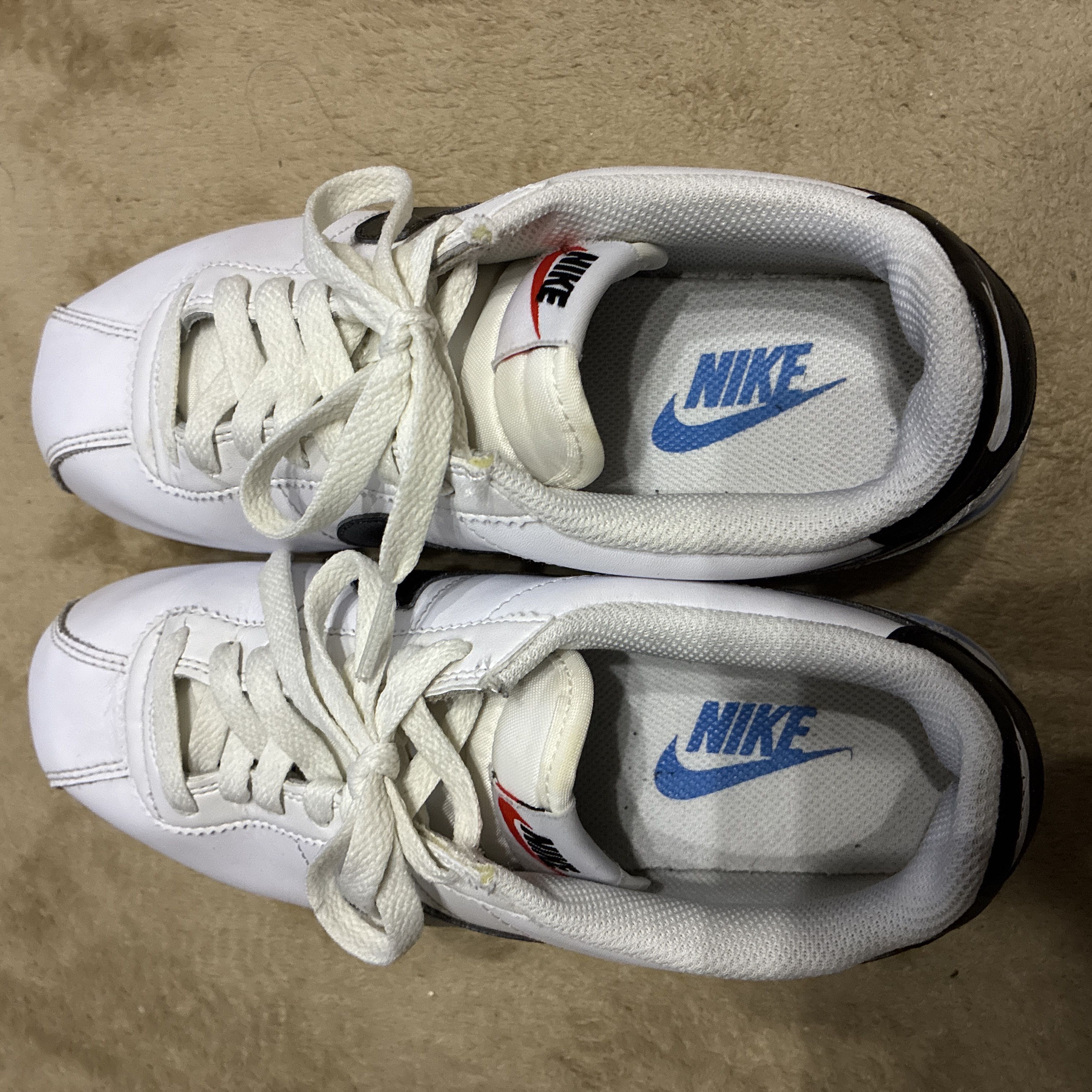 NIKE CORTEZ ナイキ コルテッツ ホワイト ブラック ブルー 24cm 24cm