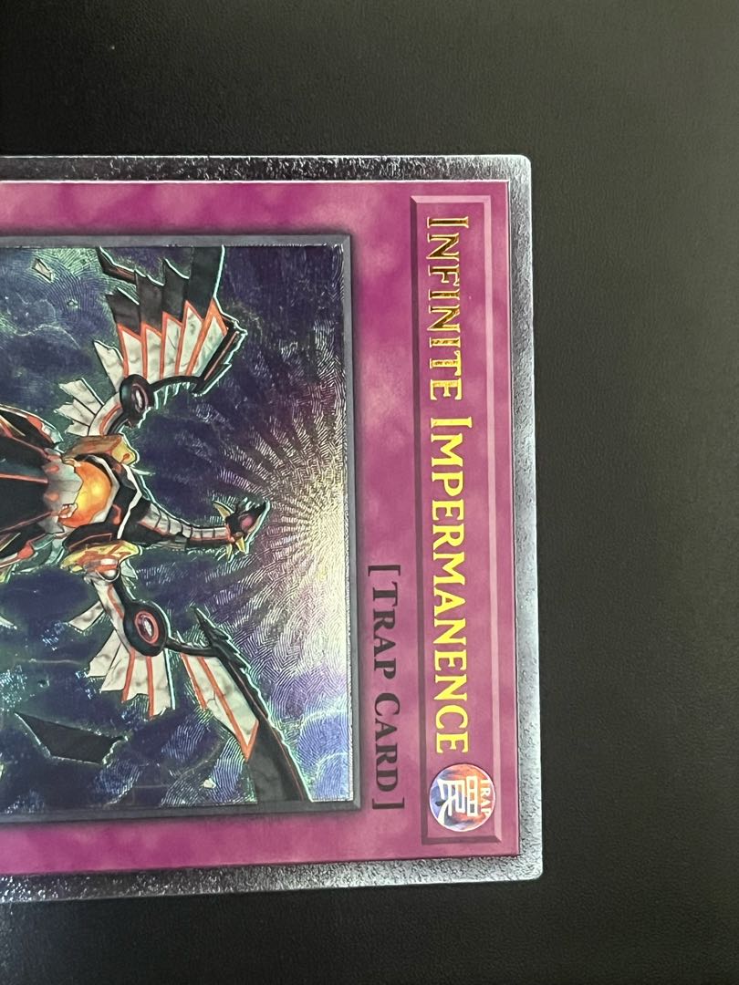 遊戯王　無限泡影　英語版(北米) レリーフ　OTS 彫強め 1枚