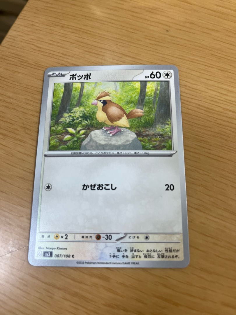 ポッポ 1枚