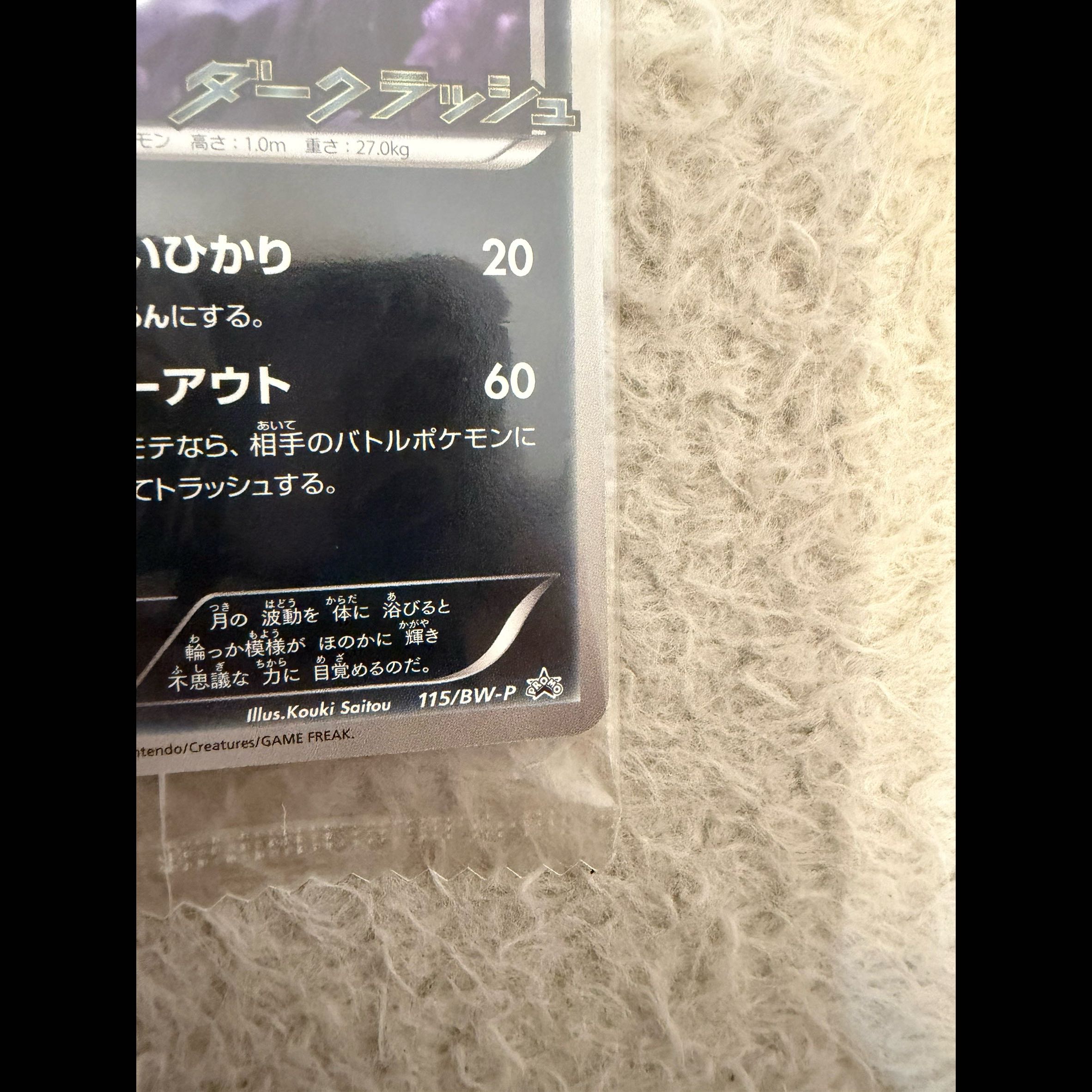 未開封 ブラッキー ダークラッシュ キャンペーンパック PROMO 115/BW-P 1枚