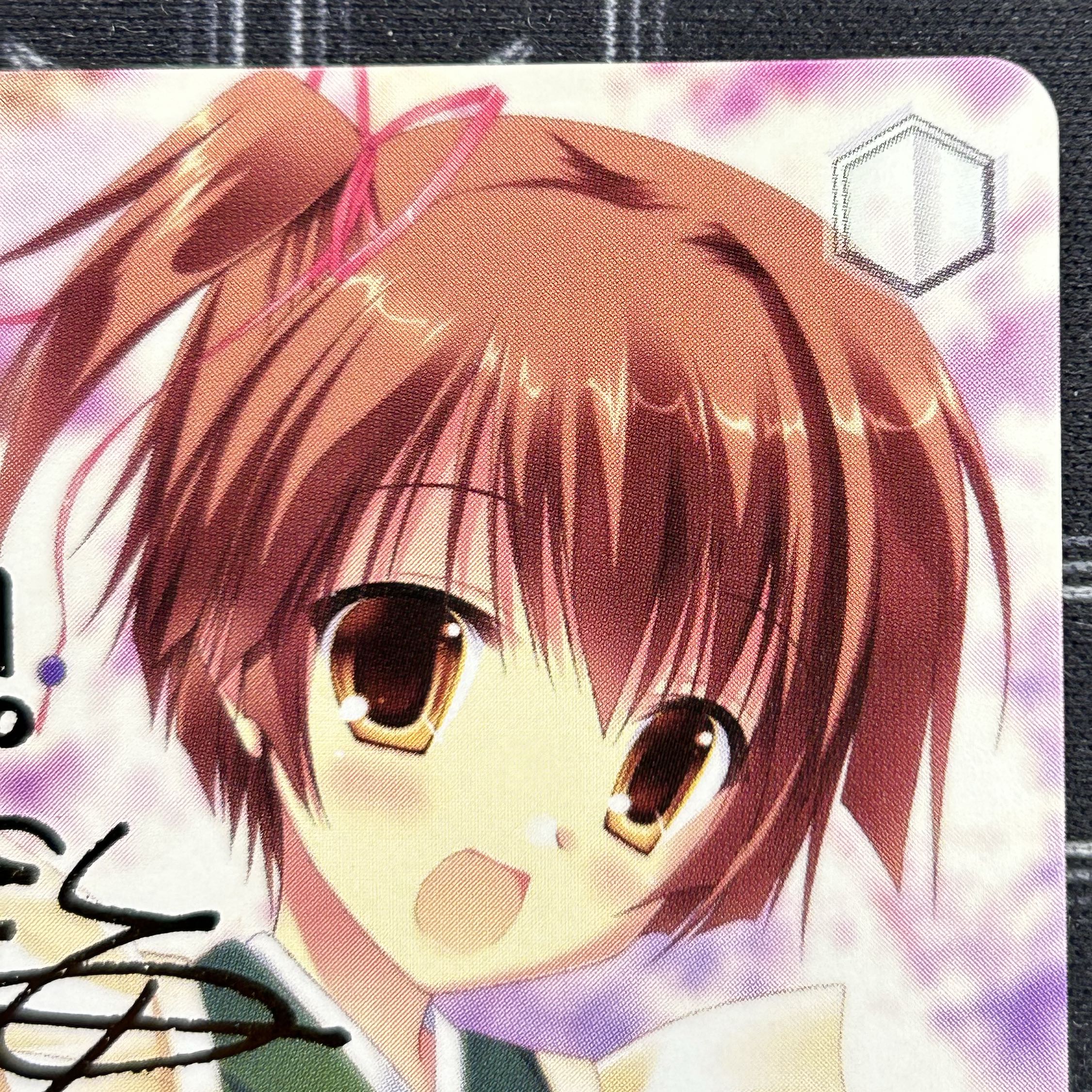 【イタミ有】WS 花より団子 葵 箔押しサイン入り【37-0902-02M6】 1枚