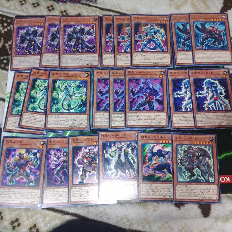 Newly added Tsuyoki deck parts Onizuka Yu-Gi-Oh! 1枚