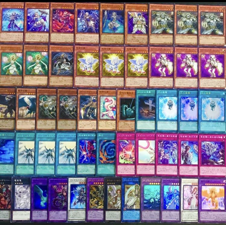 遊戯王【超ガチ構築‼️】ティアラメンツライトロードデッキ40枚 遊戯王【超ガチ構築！！】ティアラメンツライトロードデッキ40