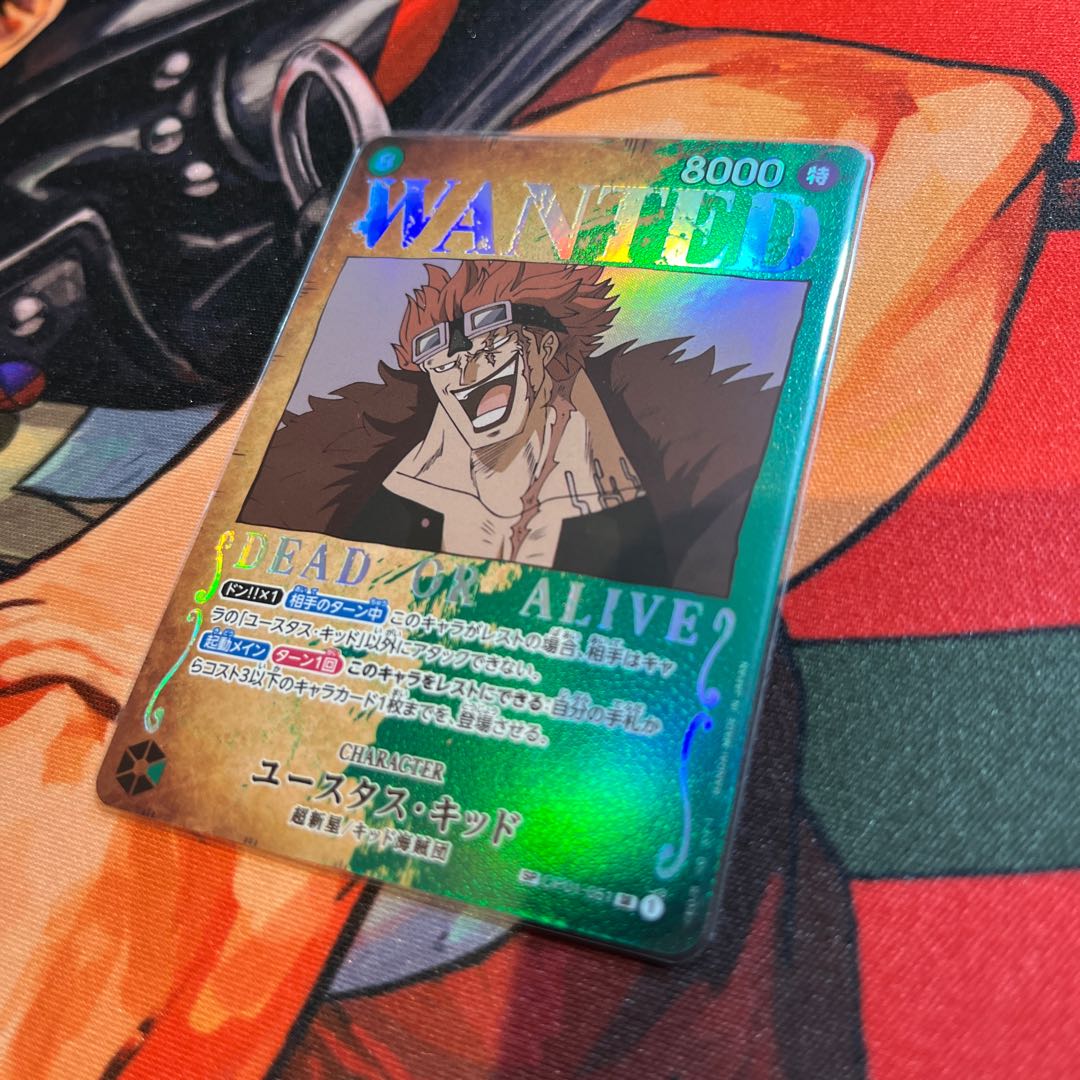 like-new item Eustace Kid (parallel) P-SR OP01-051 1枚