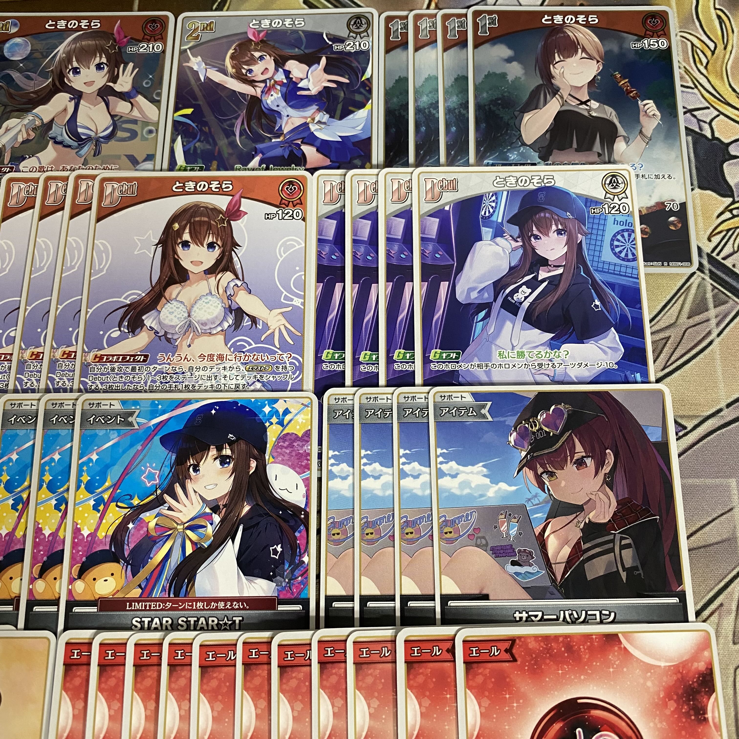Tokino Sora Deck | Serious Deck Building | Hololive Card Game | Holoka | Summer Hologram | SorAZ Celebration 1枚