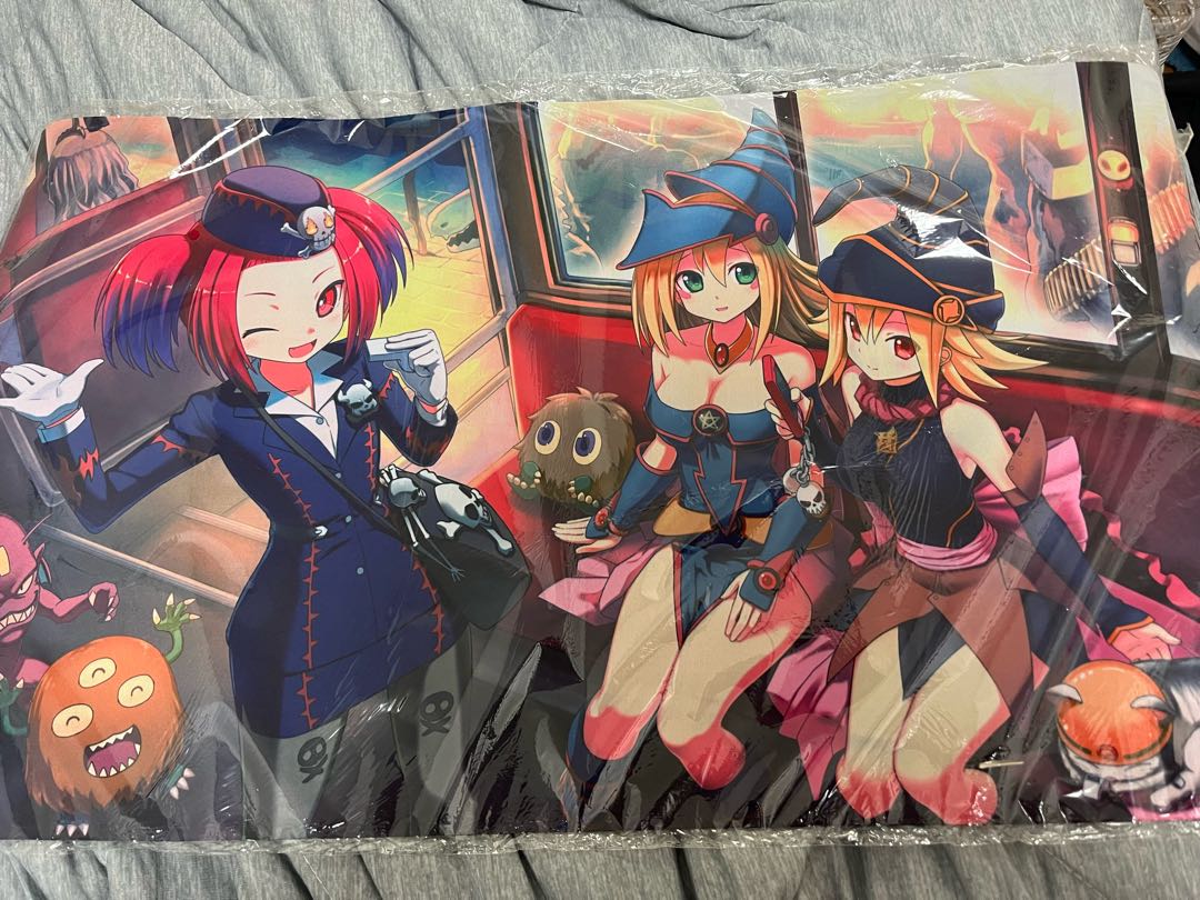 Yu-Gi-Oh! Black Magician Girl Death Guide Gagaga Girl Playmat