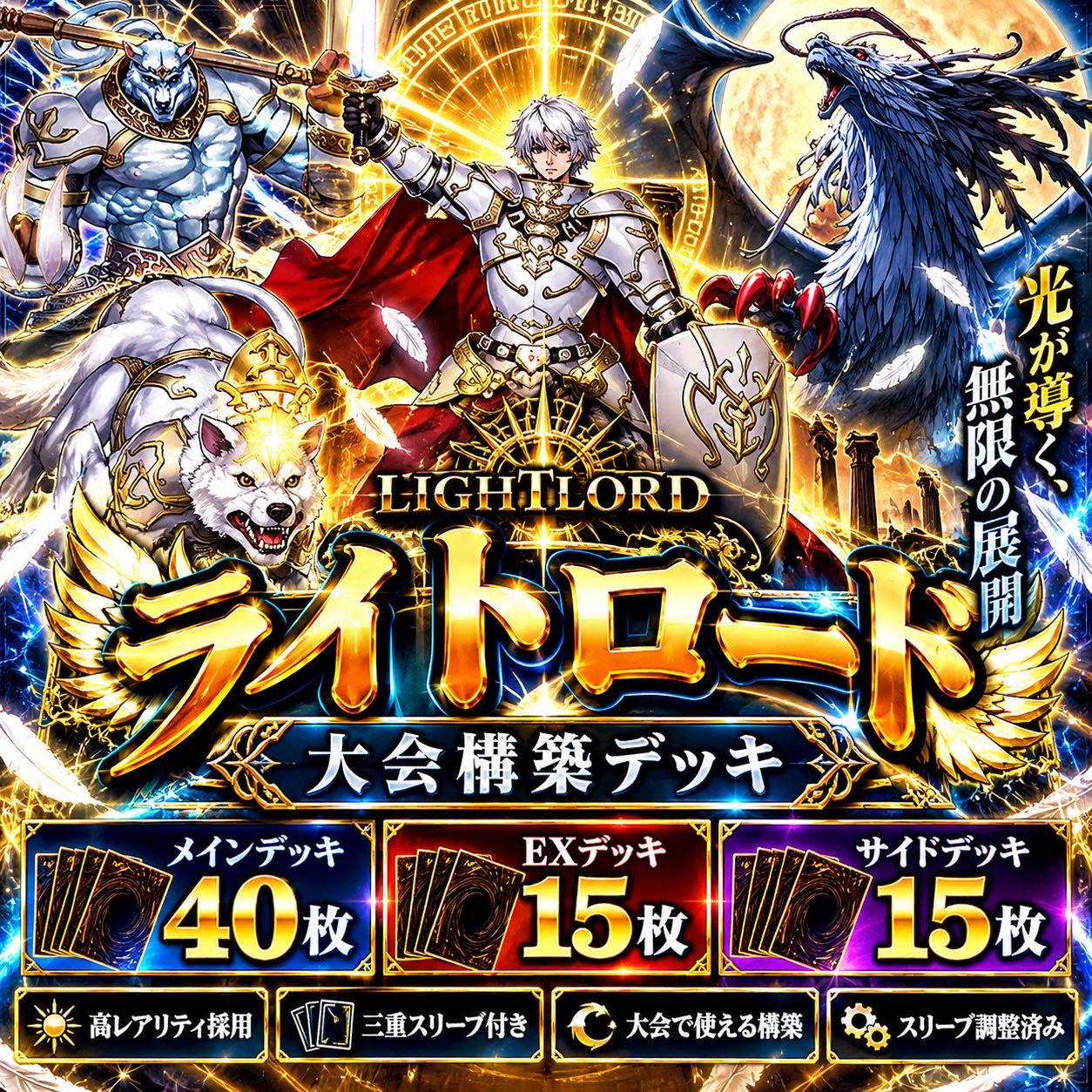 遊戯王【1103環境！！ゲートボール大会用構築！！三重スリーブ