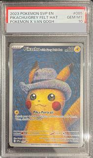PSA10] Pikachu Van Gogh Promo, Opened PROMO 085/SVP 1枚