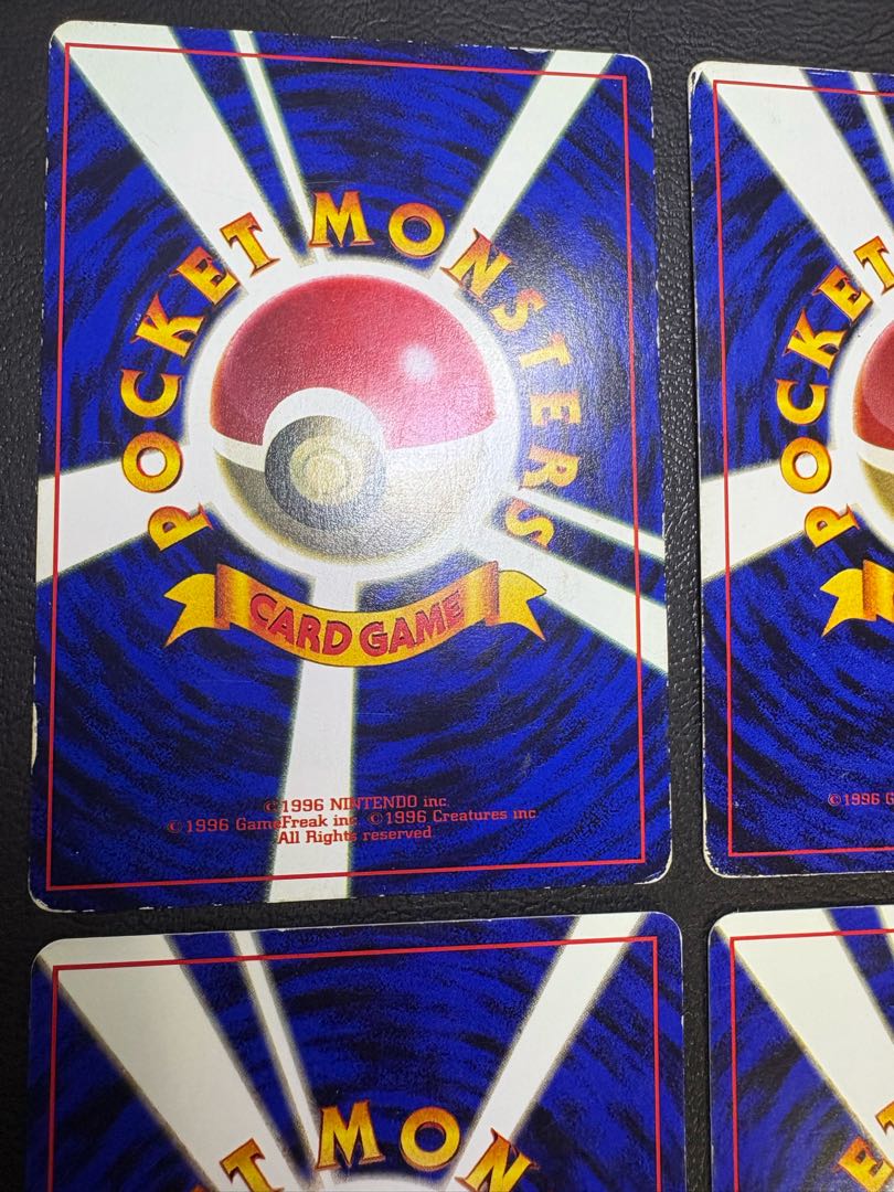 Pikachu & Mewtwo Set Pokémon Cards Old Back 6枚