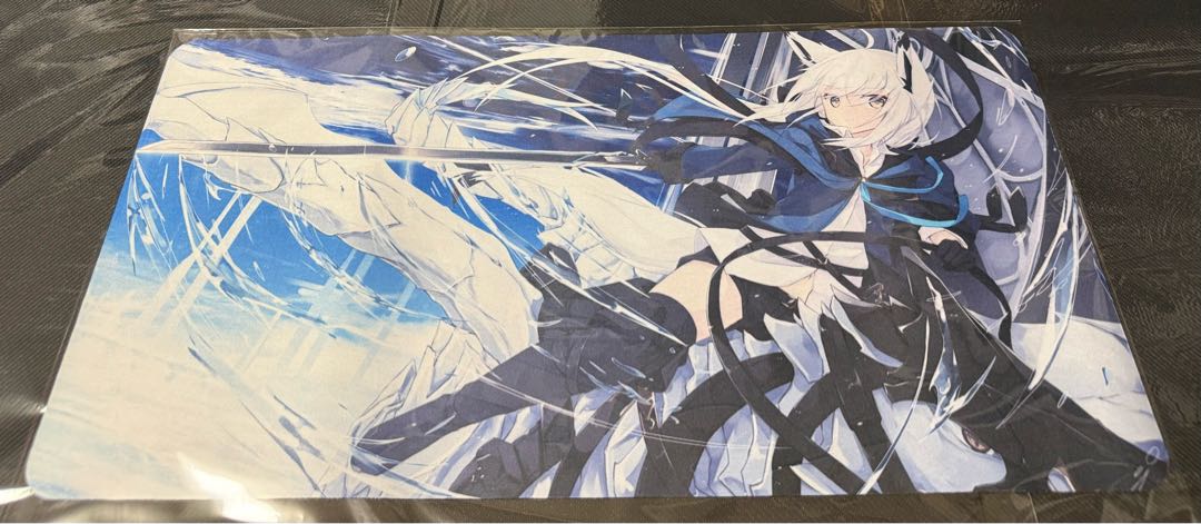 Hollow Live Shirakami Fubuki Play Mat Desk Mat Rubber Mat Unopened