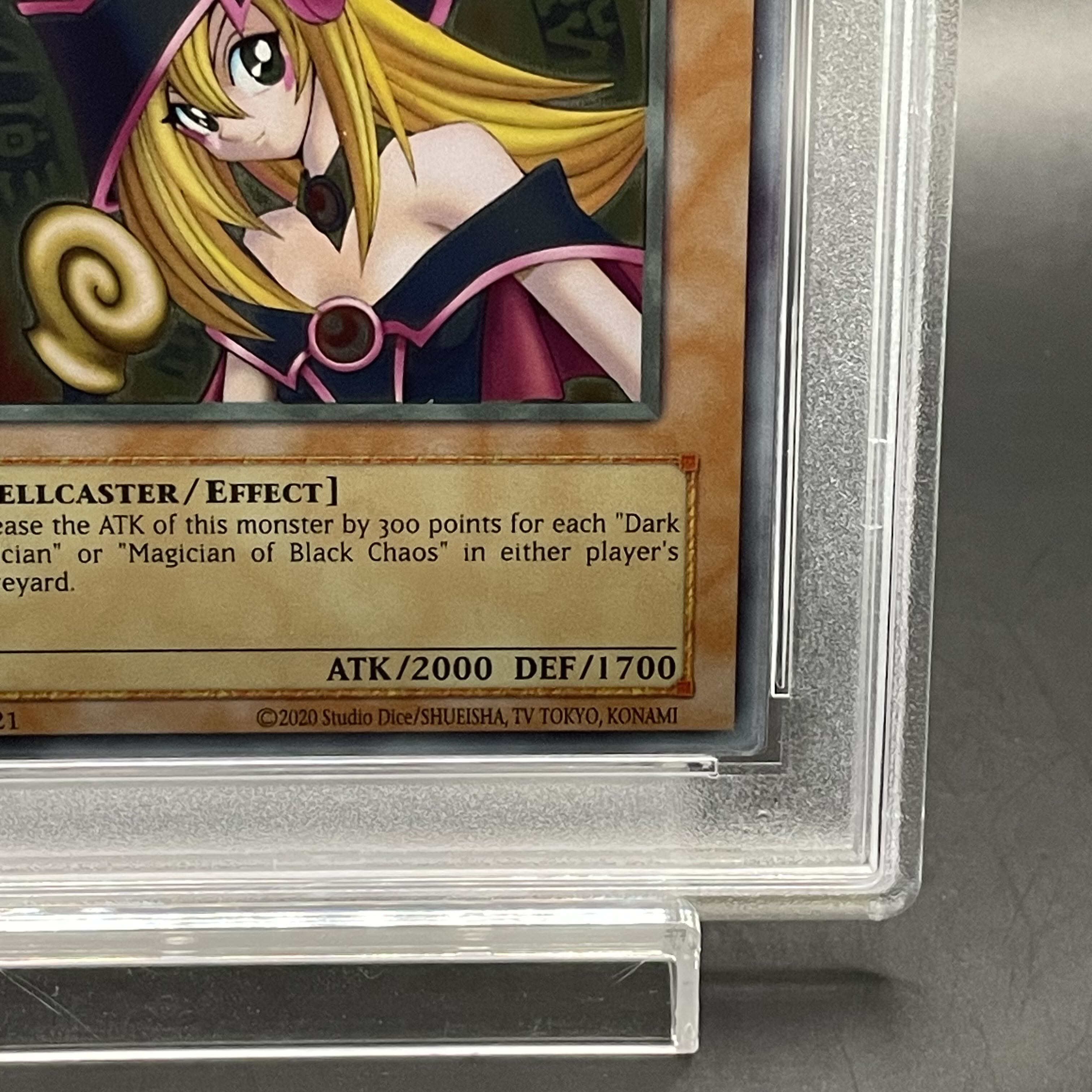 上品スタイル PSA10】ステンレス製『ブラックマジシャンガール 上品スタイル PSA10】ステンレス製『ブラックマジシャンガール